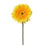 Künstliche Blume Gerbera VORNEK, gelb, 65cm