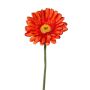 Kunstblume Gerbera VORNEK, orange, 65cm