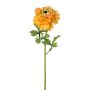 Kunstblume Ranunkel SLANK, orange, 45cm