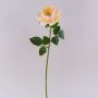 Künstliche Rose GINAKAL, aprikose, 65cm