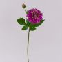 Dahlie künstlich WERNYT, violett, 45cm, Ø10cm