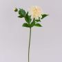 Dahlie künstlich WERNYT, creme, 45cm, Ø10cm