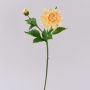 Dahlie künstlich WERNYT, creme-aprikose, 45cm, Ø10cm