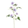 Künstlicher Zweig Clematis ZOLME, lavendel, 110cm