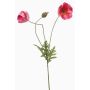 Kunstzweig Mohnblume SCHUNRA, rosa, 75cm