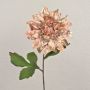 Samt Kunstblume Dahlie MINBU, rosé, 60cm, Ø17cm
