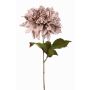 Samt Kunstblume Dahlie MINBU, helllila, 60cm, Ø17cm