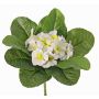 Kunstblume Primel SUNDARA auf Steckstab, weiß, 20cm, Ø4cm