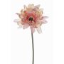 Künstliche Gerbera PAMILLA, altrosa-creme, 65cm, Ø12cm