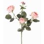 Dekoblume Rosenzweig DIAMANTIS, rosa-creme, 75cm, Ø5-8cm