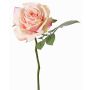 Fake Rose NIKOLETA, rosa-creme, 30cm, Ø12cm