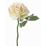 Fake Rose NIKOLETA, creme-rosa, 30cm, Ø12cm