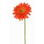 Künstliche Gerbera HELLI, orange, 65cm, Ø12cm