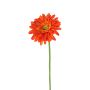Künstliche Gerbera HELLI, orange, 65cm, Ø12cm