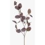 Deko Zweig Eukalyptus MAXEN mit Früchten, violett-grau, 75cm