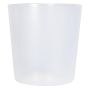 Kunststoff Einsatzgefäß KIPA für Pflanzkörbe, wasserdicht, klar, 15cm, Ø15cm