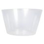 Kunststoff Einsatzgefäß KIPA für Pflanzkörbe, wasserdicht, klar, 15cm, Ø25cm