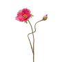 Mohnblume künstlich HASNA, pink, 75cm, Ø11cm