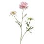 Künstlicher Zweig Scabiosa MARUA, rosa, 80cm