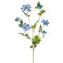 Künstliche Blume groß Clematis HIKARI, blau, 110cm, Ø5-14cm