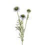 Künstlicher Zweig Scabiosa caucasica NOVALIA, hellblau, 60cm