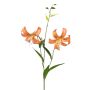 Künstlicher Zweig Tigerlilie ZAHORIA, orange, 75cm