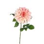 Kunstblume Dahlie ZURIANNA, lachs, 70cm