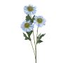 Künstlicher Zweig Scabiosa caucasica SIRENIE, blau, 70cm