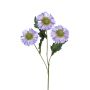 Künstlicher Zweig Scabiosa caucasica SIRENIE, lila, 70cm