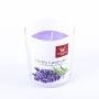 Duftkerze ASTRID im Glas, Lovely Lavender, violett, 7,9cm, Ø7,1cm, 28h