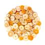 Getrocknete Früchte Potpourri LIFTANA, Orange, Apfel, Limette, bunt, Ø4-6cm, 250g