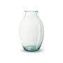 Blumenvase NORIEN aus Eco Glas, klar, 55cm, Ø36cm