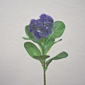 Plastik Sedum telephium Blüte EILIDH, lila, 30cm, Ø7cm