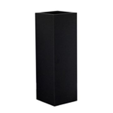 Pflanztopf LYRAN aus Kunststoff, schwarz, 30x30x90cm Pflanztopf LYRAN aus Kunststoff, schwarz, 30x30x90cm