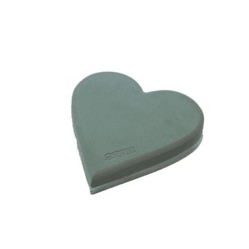 OASIS® Nasssteckschaum Herz, Hochzeitsdeko, EcoBase Hartschaumboden, grün, 50x50x5cm OASIS® Nasssteckschaum Herz, Hochzeitsdeko, EcoBase Hartschaumboden, grün, 50x50x5cm
