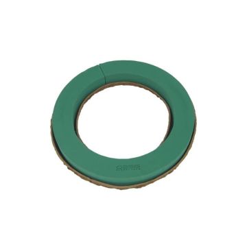 OASIS® Nasssteckschwamm Kranz, Biolit Altpapier Schale, grün, 6cm, Ø50cm