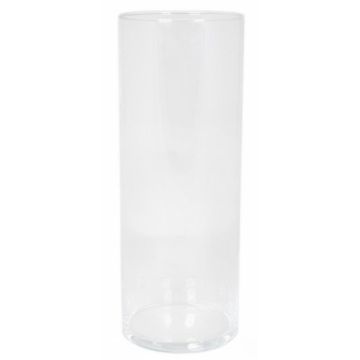 Glasvase Zylinder SANYA OCEAN, klar, 40cm, Ø15cm
