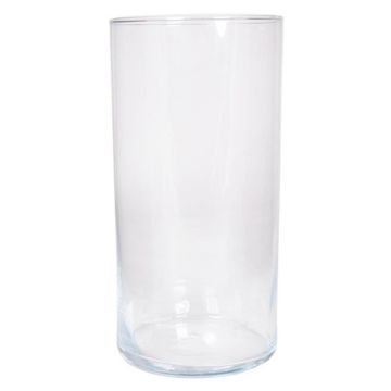 Glasvase Zylinder SANYA OCEAN, transparent, 30cm, Ø15cm