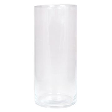 Glas Vase Zylinder SANYA OCEAN, transparent, 25cm, Ø11,5cm Glas Vase Zylinder SANYA OCEAN, transparent, 25cm, Ø11,5cm