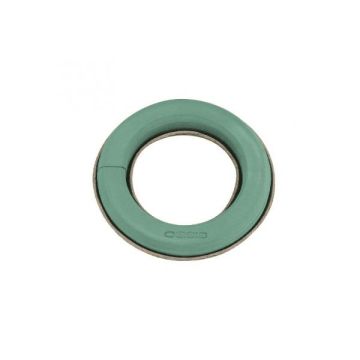 OASIS® Nasssteckmasse Ring, Biolit Altpapier Schale, grün, 3,5cm, Ø18cm