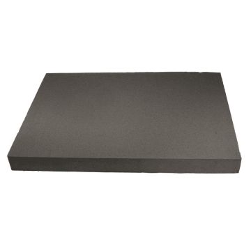 OASIS® Black Ideal Frischblumensteckschaum Platte, schwarz, 50x50x6cm