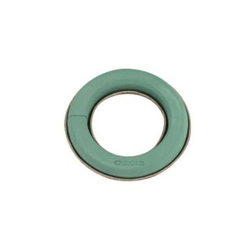 OASIS® Nasssteckmasse Ring, Biolit Altpapier Schale, grün, 5,5cm, Ø32cm