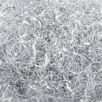 Lametta Engelshaar FLORENTIUS aus Kupferdraht, gekräuselt, silber, 20g Lametta Engelshaar FLORENTIUS aus Kupferdraht, gekräuselt, silber, 20g