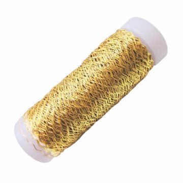 OASIS® Bouilloneffektdraht, gold, 45m, Ø0,3mm OASIS® Bouilloneffektdraht, gold, 45m, Ø0,3mm