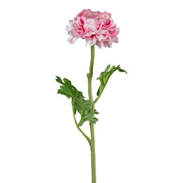 Deko Blume Ranunkel GRINTEL, rosa, 45cm, Ø9cm