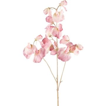 Kunstzweig Lathyrus latifolius SLIRKEN, hellrosa, 75cm