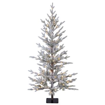Künstlicher Tannenbaum LILLESAND SPEED DELUXE, beschneit, LEDs, 120cm, Ø60cm Künstlicher Tannenbaum LILLESAND SPEED DELUXE, beschneit, LEDs, 120cm, Ø60cm