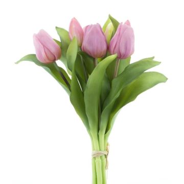 Kunst Tulpenstrauß Mix LONA, mauve, 30cm, Ø20cm Kunst Tulpenstrauß Mix LONA, mauve, 30cm, Ø20cm