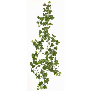 Künstliche Efeugirlande TILL, crossdoor, grün-weiß, 205cm