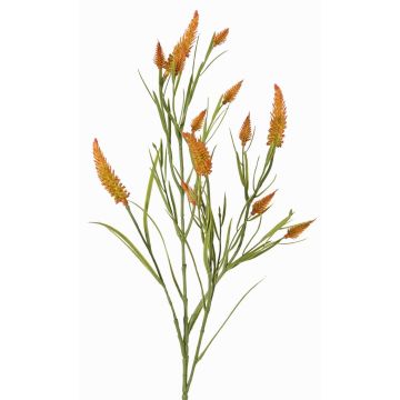 Kunstzweig Klee EUTIN mit Blüten, orange-grün, 80cm, Ø1,5-2cm Kunstzweig Klee EUTIN mit Blüten, orange-grün, 80cm, Ø1,5-2cm
